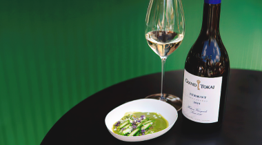 ボトルとグラス